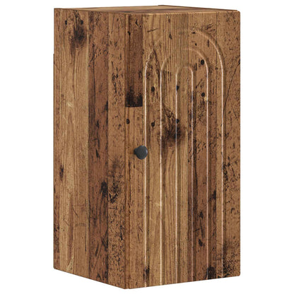 Bathroom Wall Cabinet ALKMAAR Old Wood 30 x 31 x 59 cm