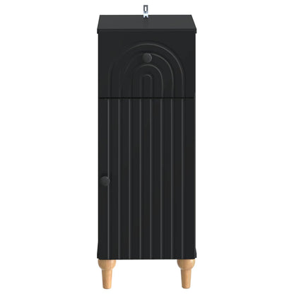 Bathroom Storage Cainet ALKMAAR Black 30 x 31 x 80 cm