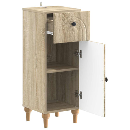 Bathroom Storage Cainet ALKMAAR Sonoma Oak 30 x 31 x 80 cm