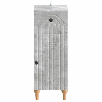 Bathroom Storage Cainet ALKMAAR Concrete Grey 30 x 31 x 80 cm