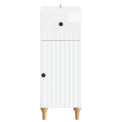 Bathroom Storage Cainet ALKMAAR High Gloss White