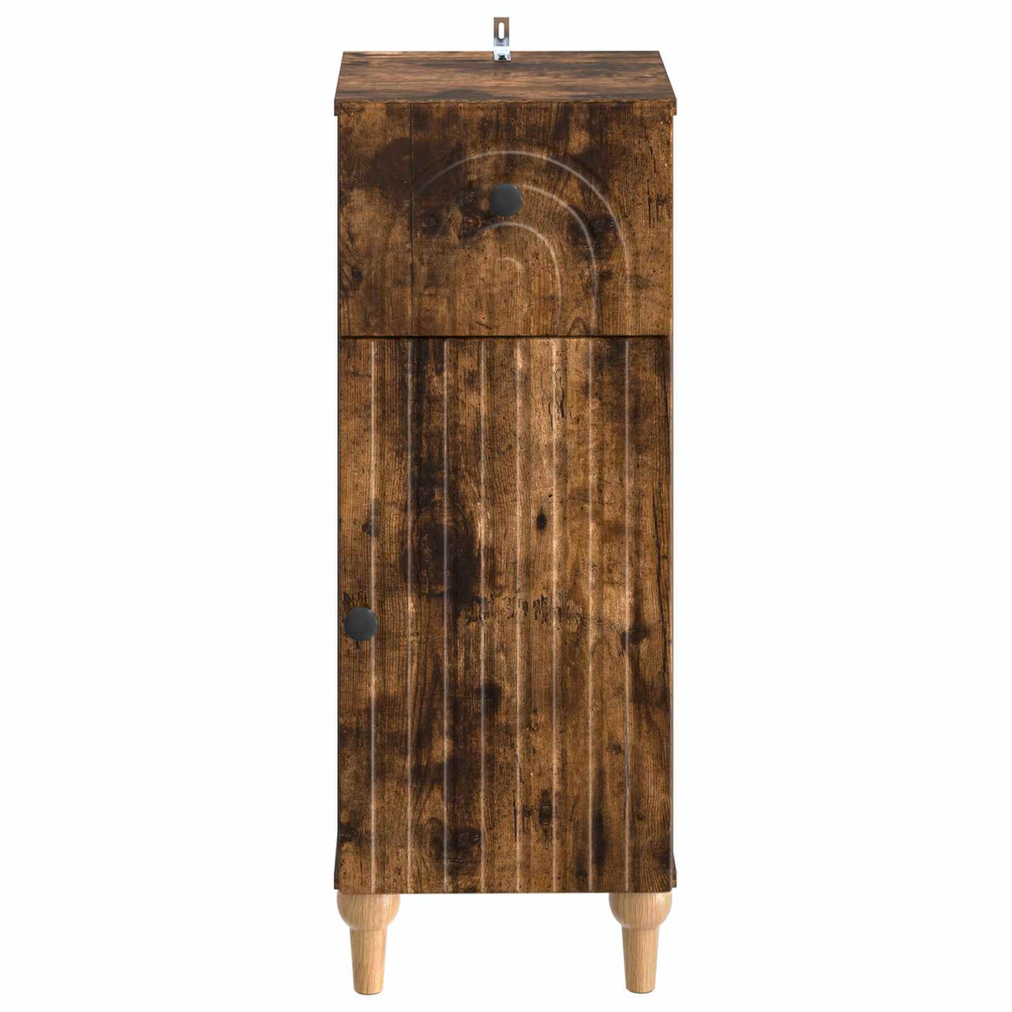 Bathroom Storage Cainet ALKMAAR Smoked Oak 30 x 31 x 80 cm