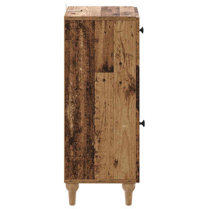 Bathroom Storage Cainet ALKMAAR Old Wood 30 x 31 x 80 cm
