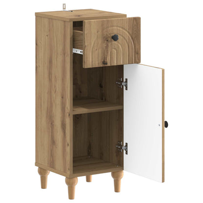Bathroom Storage Cainet ALKMAAR Artisan Oak 30 x 31 x 80 cm