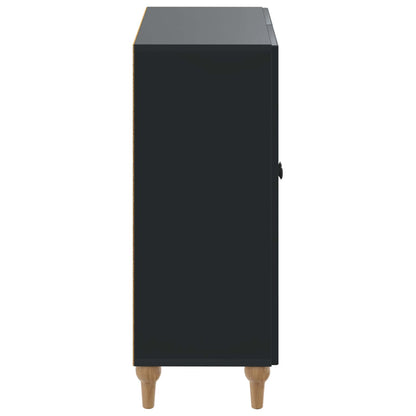 Bathroom Storage Cainet ALKMAAR Black 59.5 x 31 x 80 cm