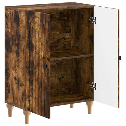 Bathroom Storage Cainet ALKMAAR Smoked Oak 59.5 x 31 x 80 cm