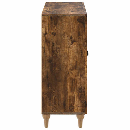 Bathroom Storage Cainet ALKMAAR Smoked Oak 59.5 x 31 x 80 cm