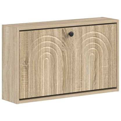 Wall-Mounted Shoe Cabinet ALKMAAR 71 x 17 x 43 cm Sonoma Oak