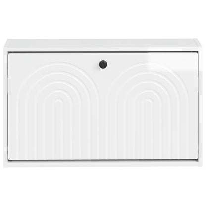Wall-Mounted Shoe Cabinet ALKMAAR 71 x 17 x 43 cm