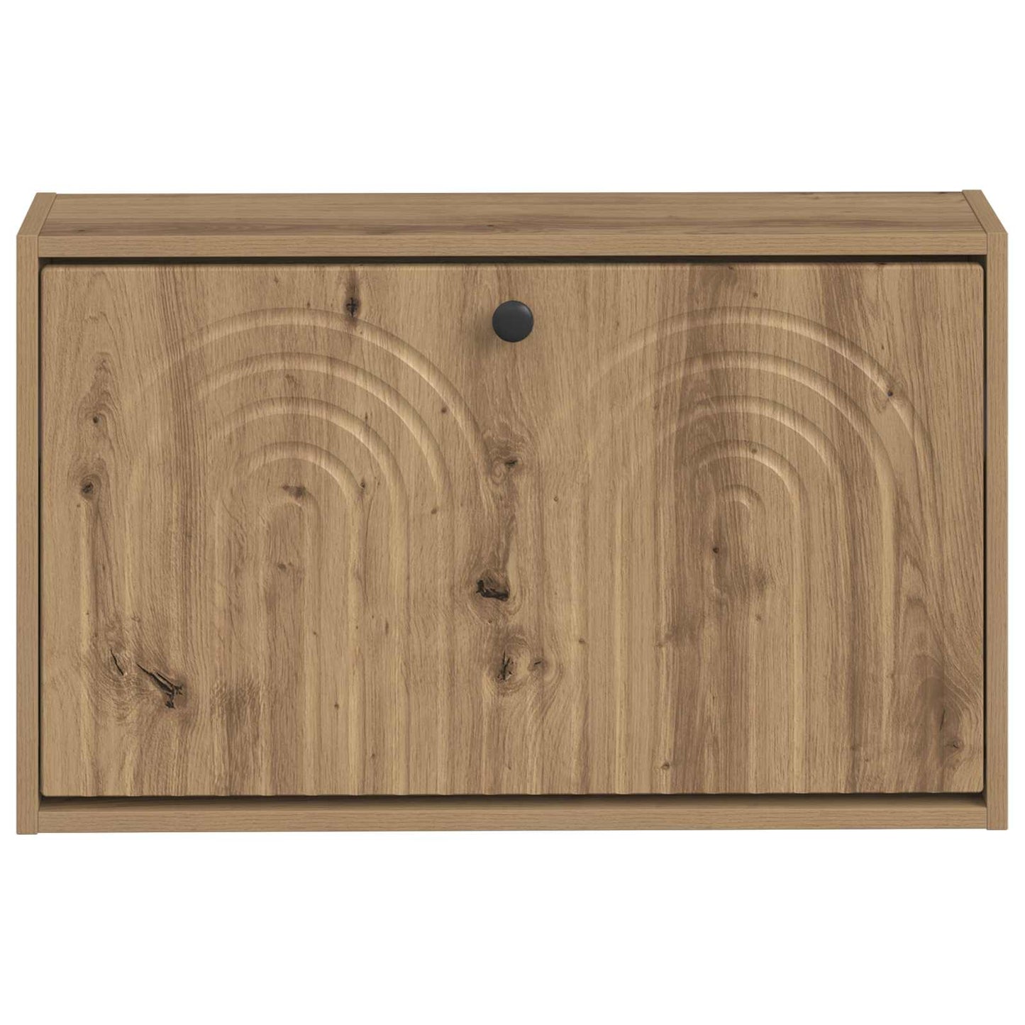 Wall-Mounted Shoe Cabinet ALKMAAR 71 x 17 x 43 cm Artisan Oak