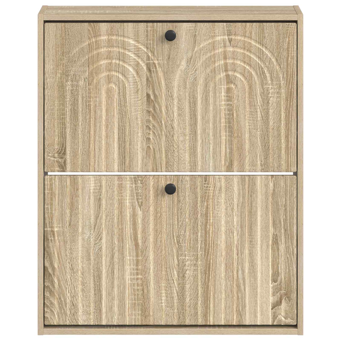 Wall-Mounted Shoe Cabinet ALKMAAR 71 x 17 x 86 cm Sonoma Oak