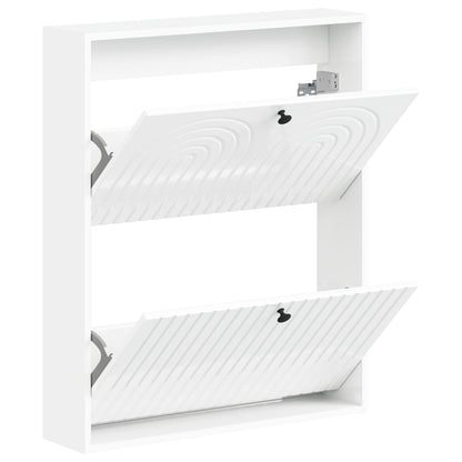 Wall-Mounted Shoe Cabinet ALKMAAR 71 x 17 x 86 cm
