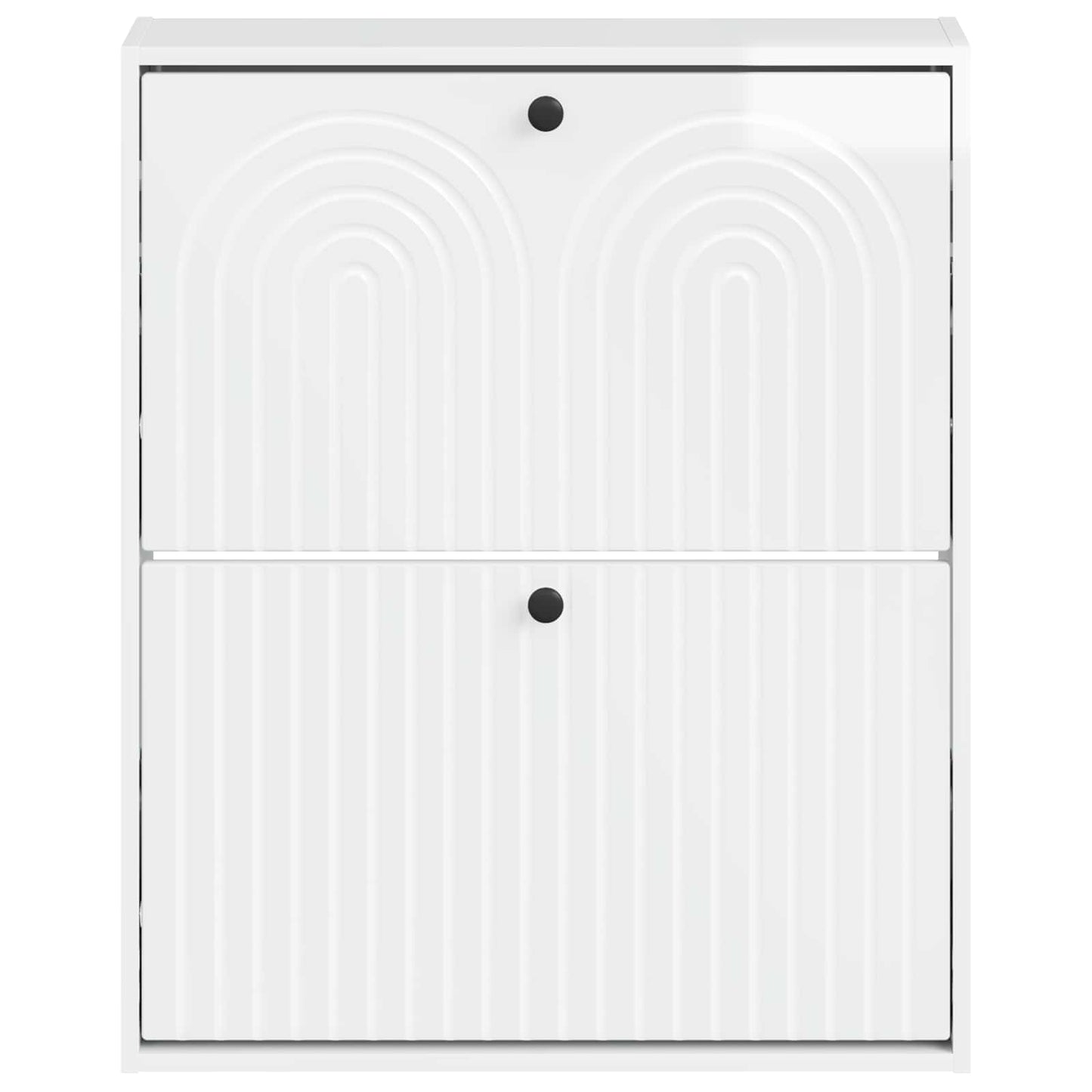 Wall-Mounted Shoe Cabinet ALKMAAR 71 x 17 x 86 cm