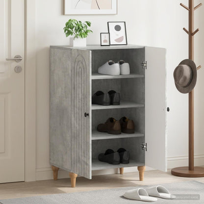 Shoe Cabinet ALKMAAR 59.5 x 39.5 x 90 cm Engineered Wood