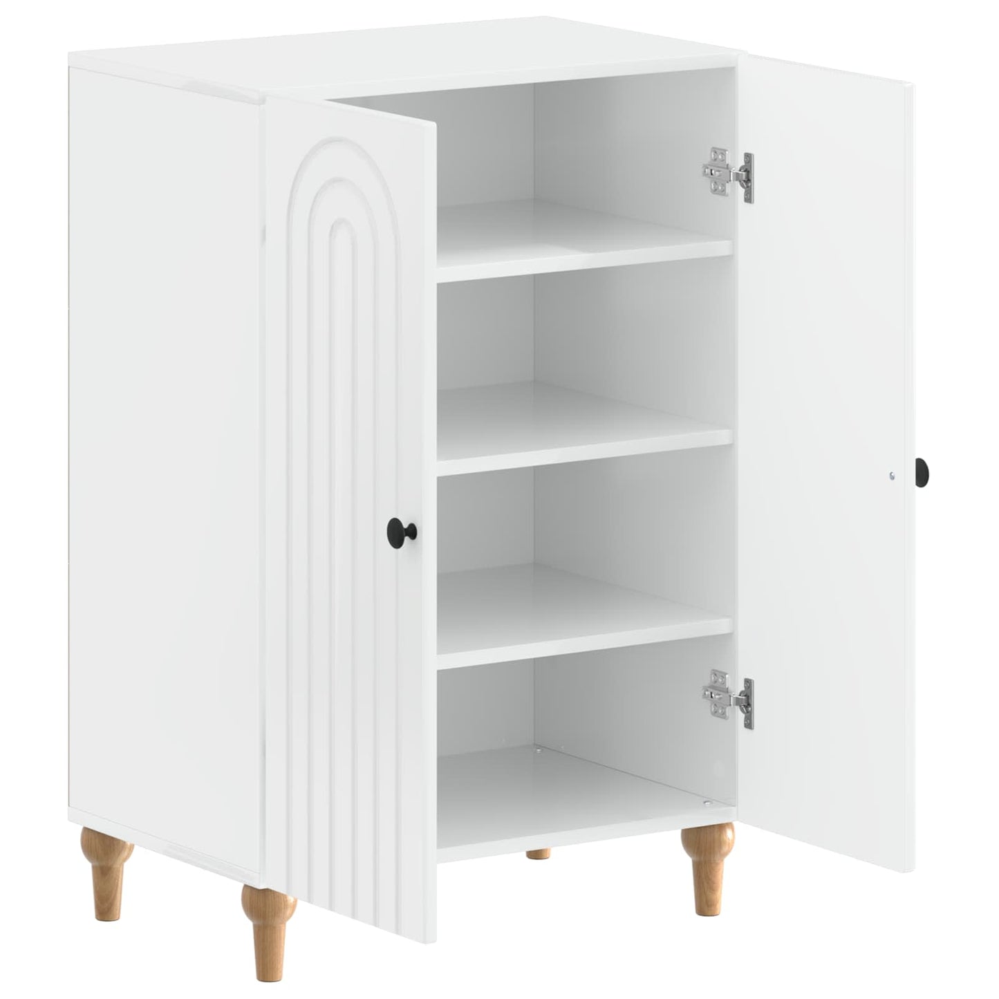 Shoe Cabinet ALKMAAR 59.5 x 39.5 x 90 cm Engineered Wood