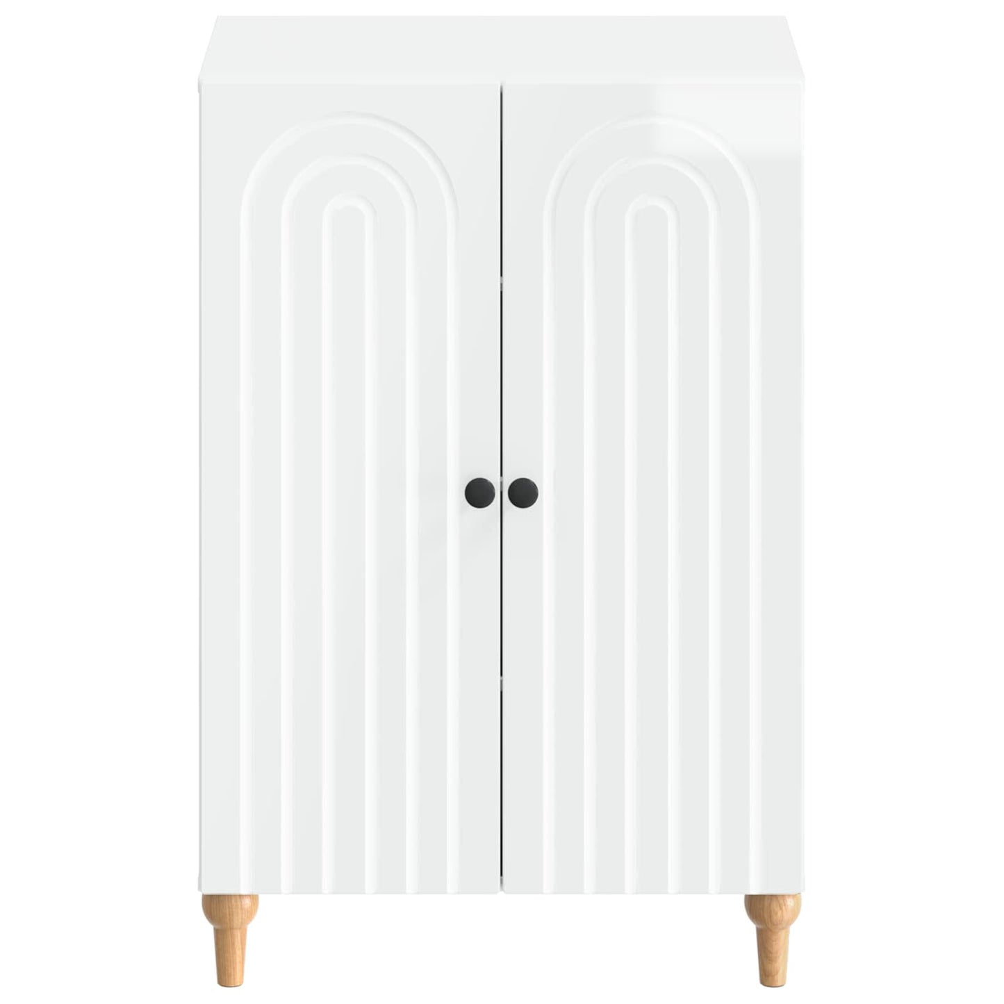 Shoe Cabinet ALKMAAR 59.5 x 39.5 x 90 cm Engineered Wood
