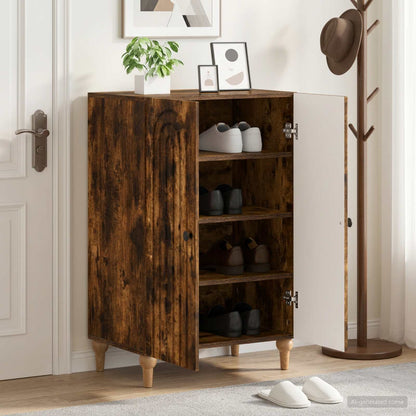 Shoe Cabinet ALKMAAR 59.5 x 39.5 x 90 cm Engineered Wood