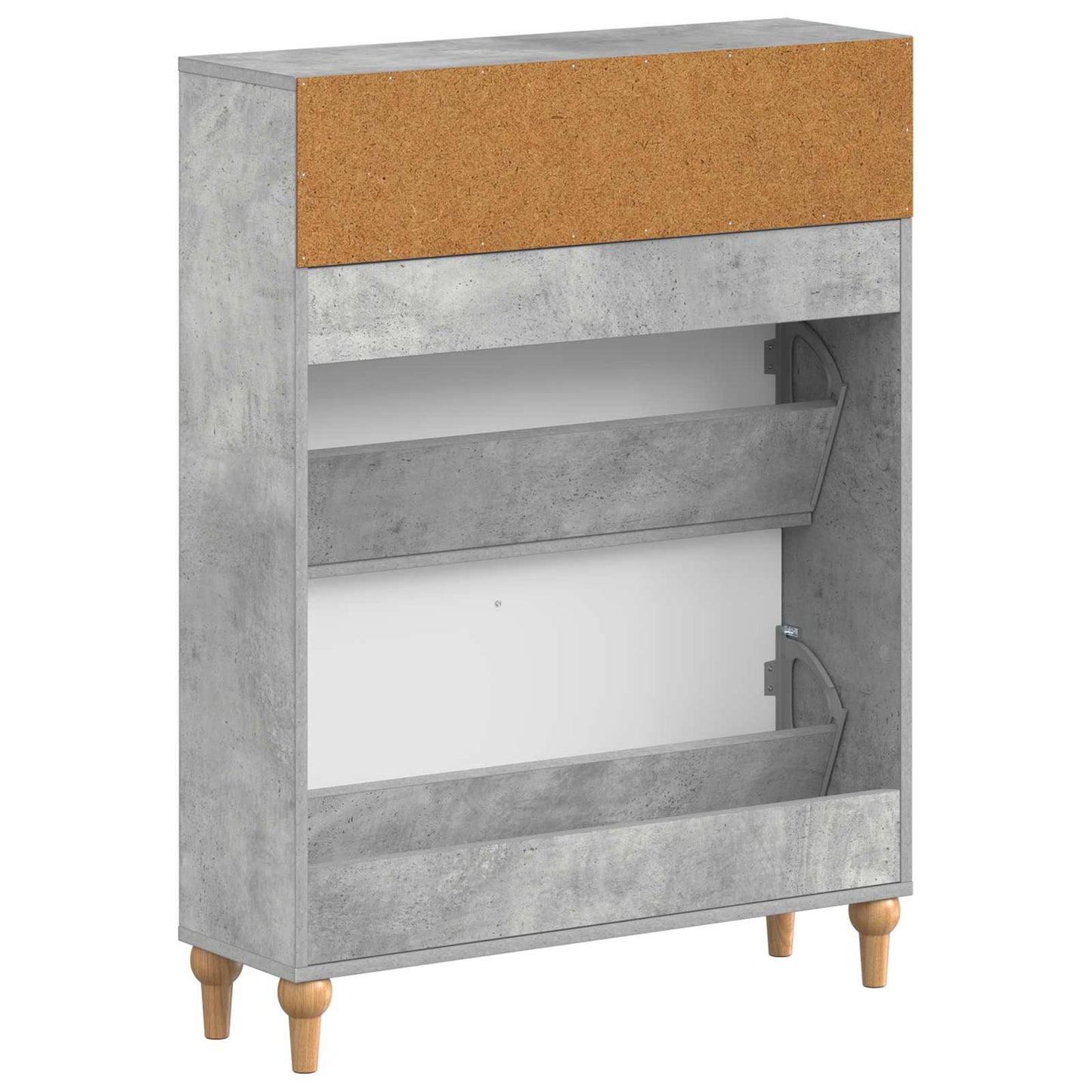 Shoe Cabinet ALKMAAR 78 x 24 x 103 cm Engineered Wood