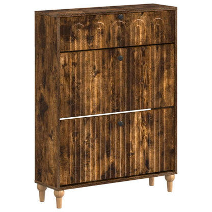 Shoe Cabinet ALKMAAR 78 x 24 x 103 cm Engineered Wood