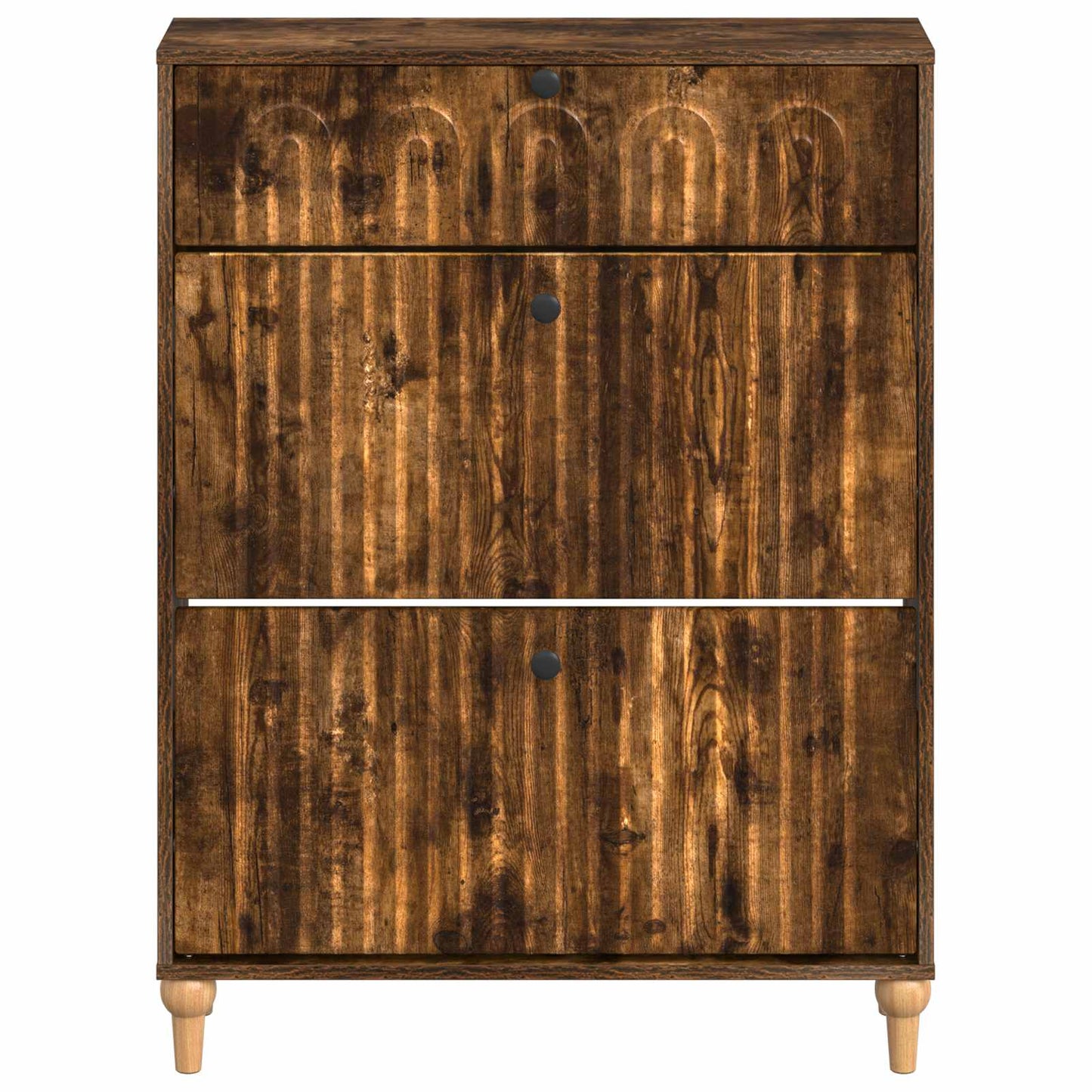 Shoe Cabinet ALKMAAR 78 x 24 x 103 cm Engineered Wood