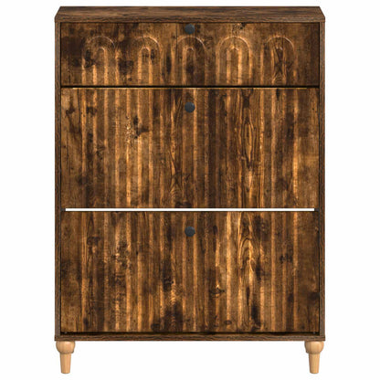 Shoe Cabinet ALKMAAR 78 x 24 x 103 cm Engineered Wood