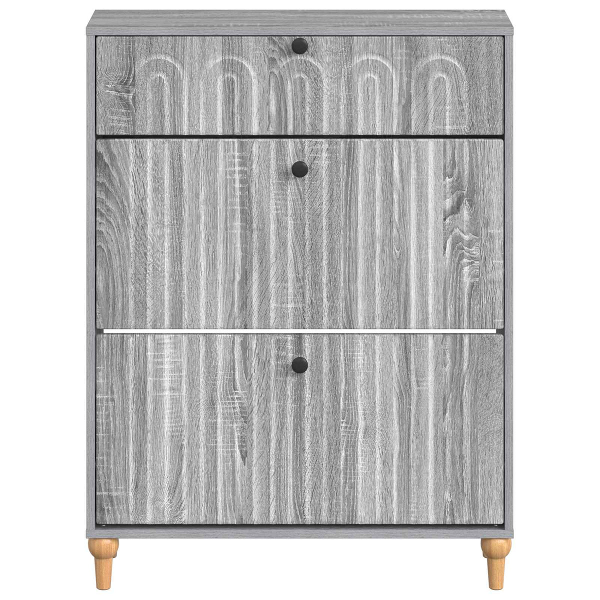 Shoe Cabinet ALKMAAR 78 x 24 x 103 cm Engineered Wood