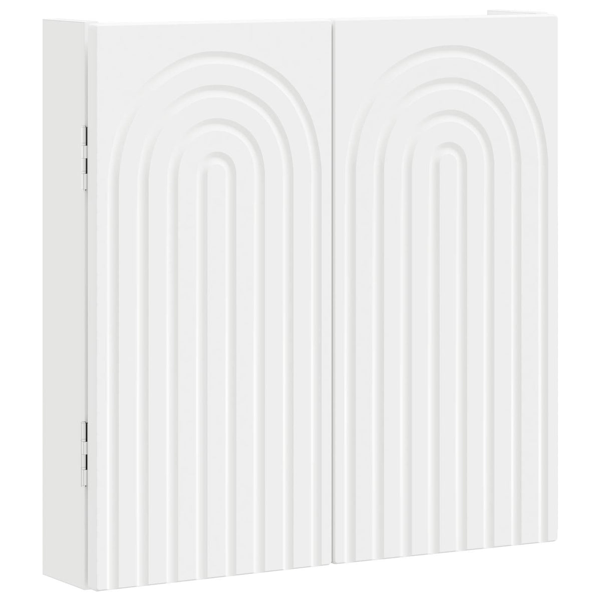 Dartboard Cabinet ALKMAAR White 52.5 x 10.5 x 53.5 cm