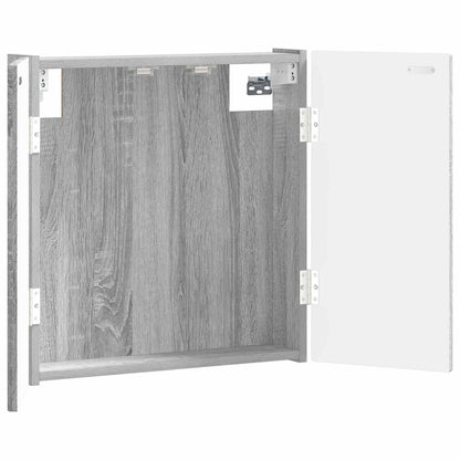 Dartboard Cabinet ALKMAAR Grey Sonoma 52.5 x 10.5 x 53.5 cm