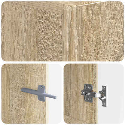 TV Cabinet Sonoma Oak Engineered Wood