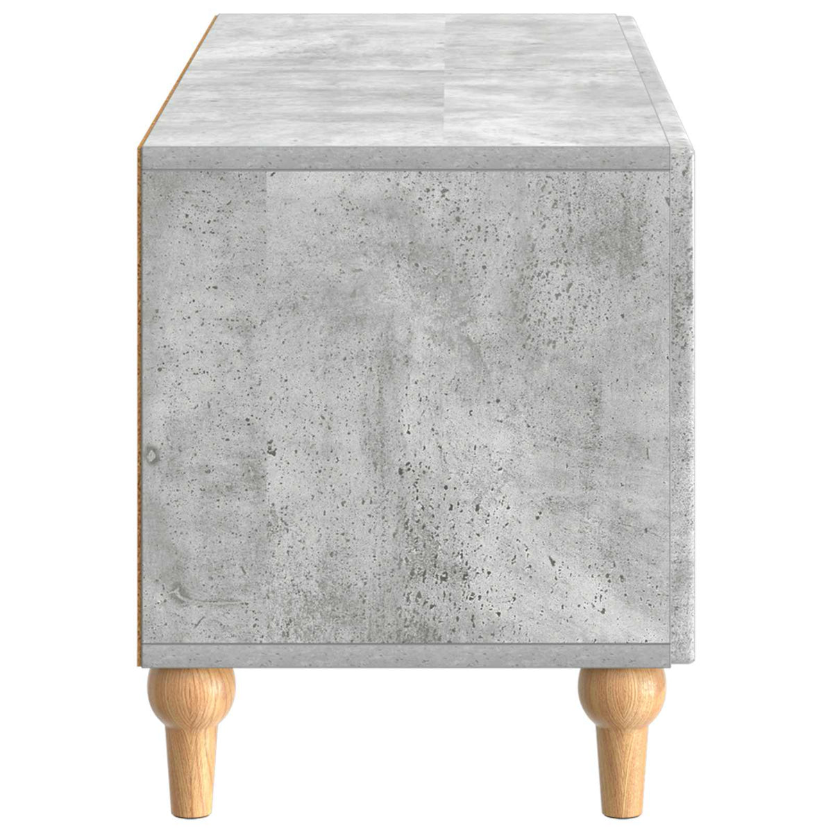 TV Cabinet Concrete Grey Engineered Wood