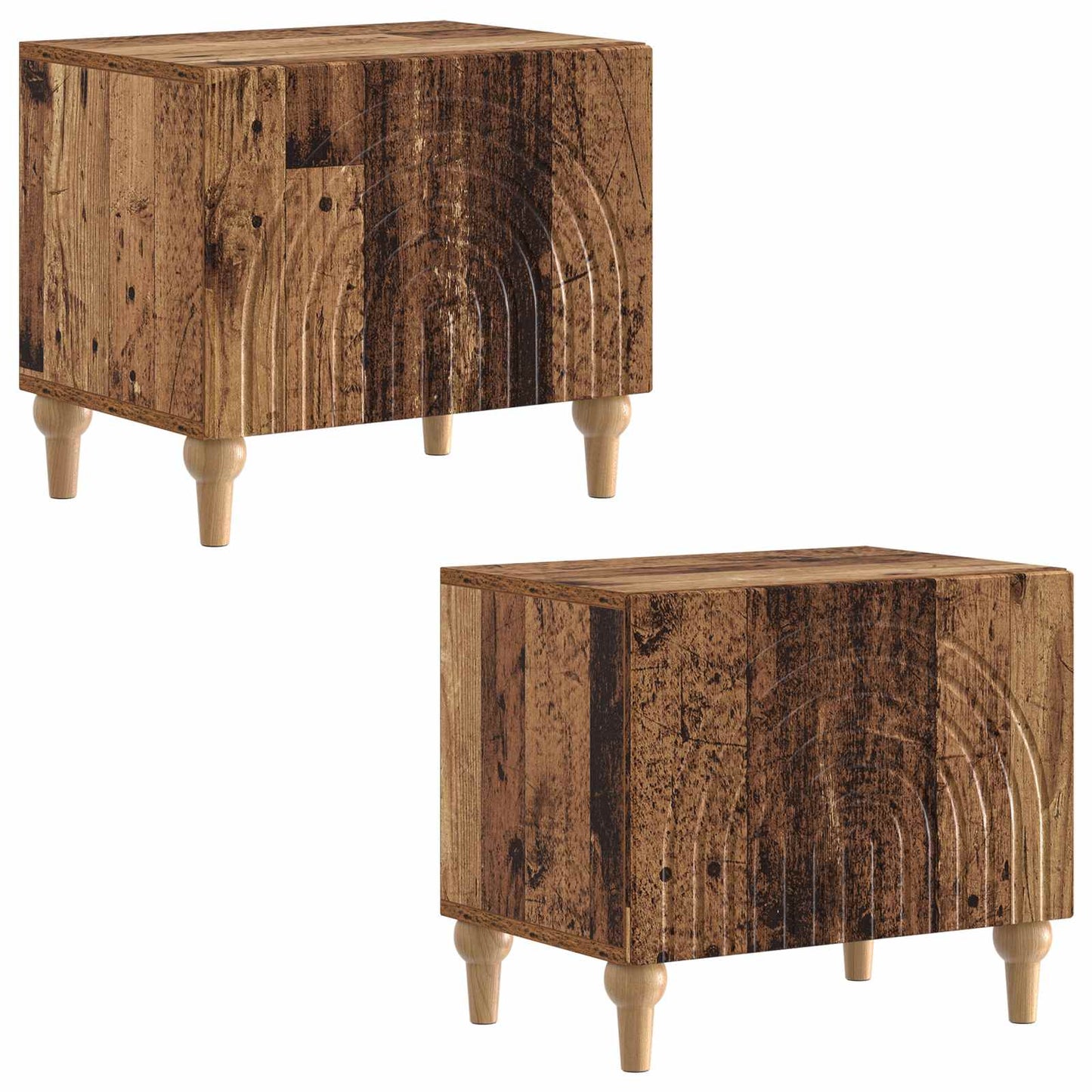 TV Cabinet Old Wood Engineered Wood