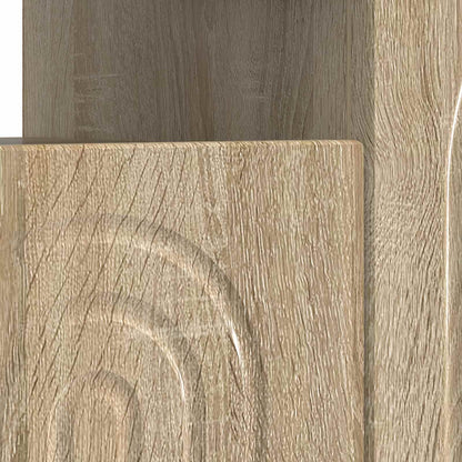 LED TV Cabinet Sonoma Oak Engineered Wood