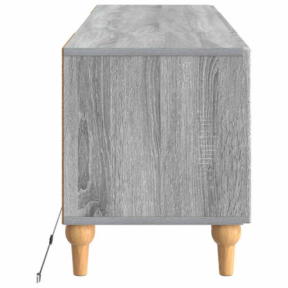 LED TV Cabinet Grey Sonoma Engineered Wood