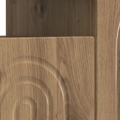 LED TV Cabinet Artisan Oak Engineered Wood