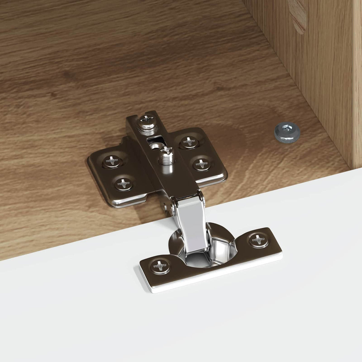 LED TV Cabinet ALKMAAR 153 x 35 x 43 cm Artisan Oak