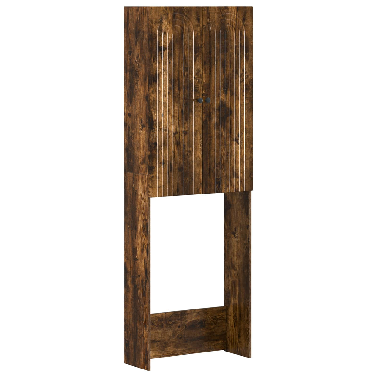 Toilet Cabinet ALKMAAR Smoked Oak 66 x 25.5 x 190 cm