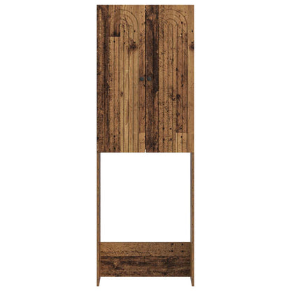 Toilet Cabinet ALKMAAR Old Wood 66 x 25.5 x 190 cm