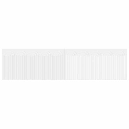 Wall-Mounted Headboard ALKMAAR White Engineered Wood