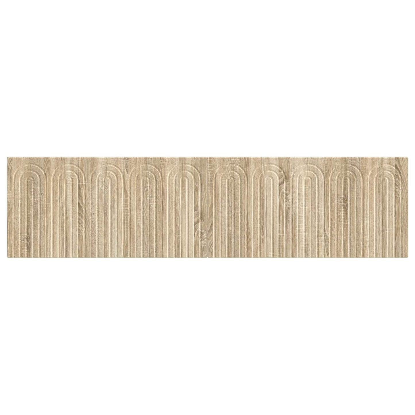 Wall-Mounted Headboard ALKMAAR Sonoma Oak Engineered Wood