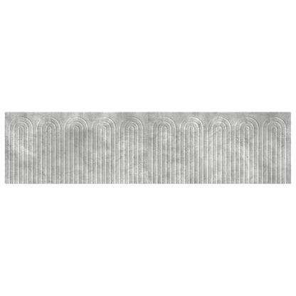 Wall-Mounted Headboard ALKMAAR Concrete Grey Engineered Wood