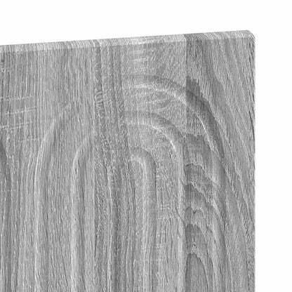 Wall-Mounted Headboard ALKMAAR Grey Sonoma Engineered Wood