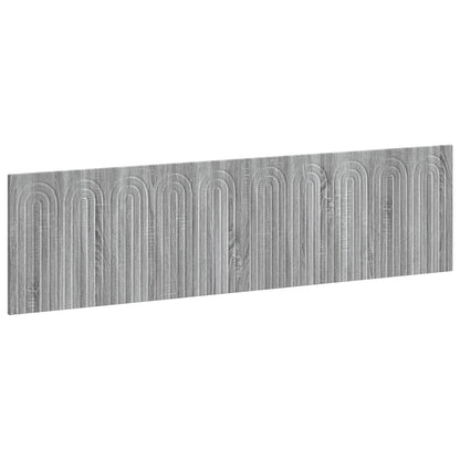 Wall-Mounted Headboard ALKMAAR Grey Sonoma Engineered Wood
