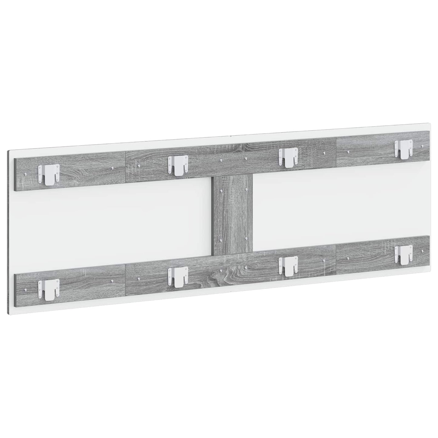 Wall-Mounted Headboard ALKMAAR Grey Sonoma Engineered Wood
