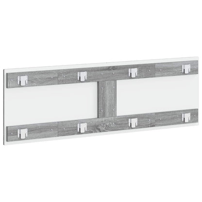 Wall-Mounted Headboard ALKMAAR Grey Sonoma Engineered Wood