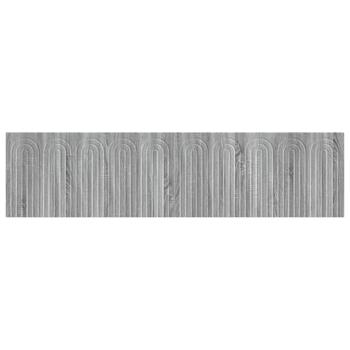Wall-Mounted Headboard ALKMAAR Grey Sonoma Engineered Wood