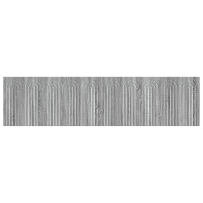 Wall-Mounted Headboard ALKMAAR Grey Sonoma Engineered Wood