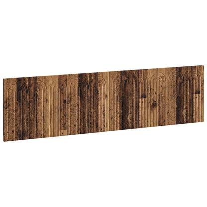 Wall-Mounted Headboard ALKMAAR Old Wood Engineered Wood