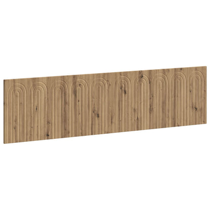 Wall-Mounted Headboard ALKMAAR Artisan Oak Engineered Wood
