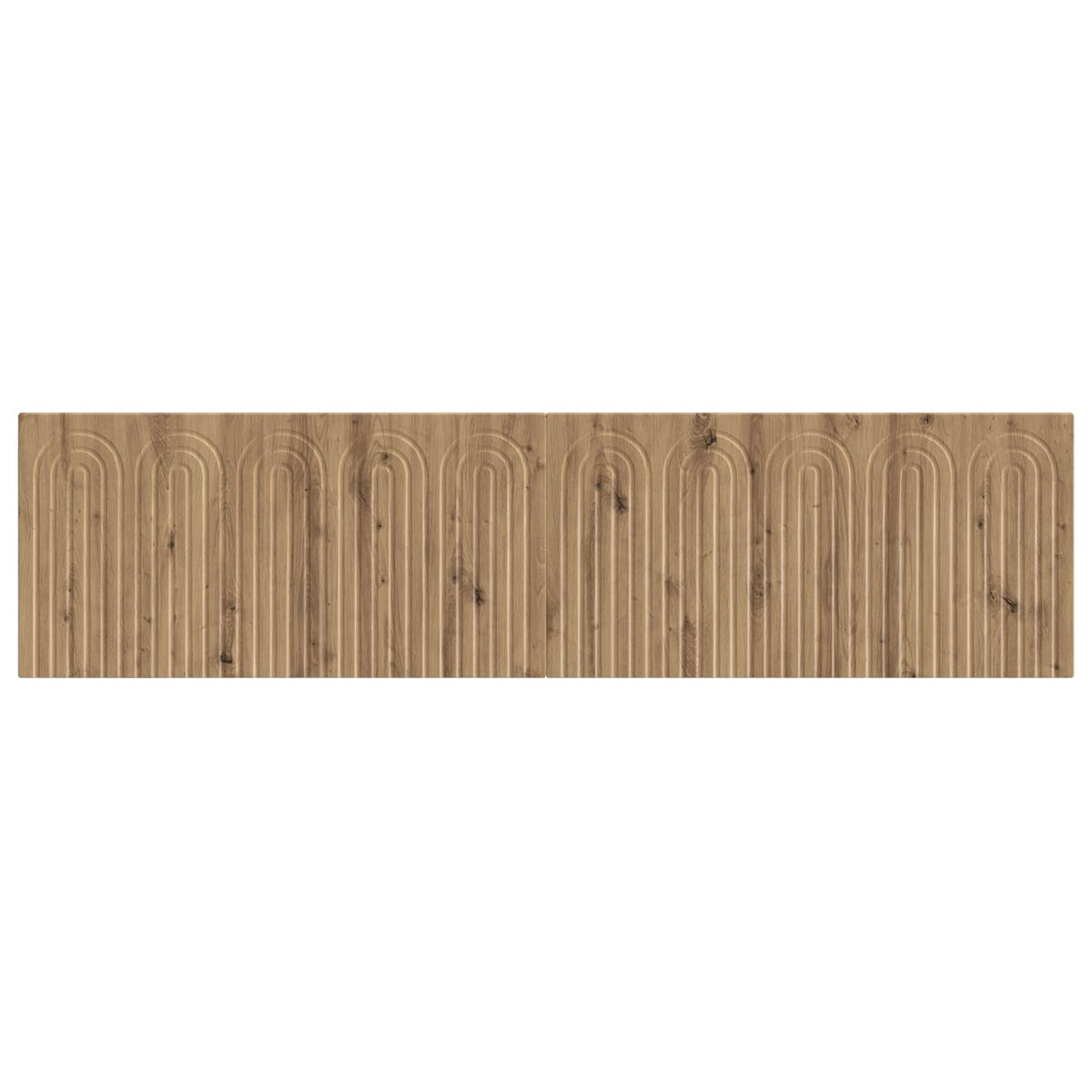 Wall-Mounted Headboard ALKMAAR Artisan Oak Engineered Wood