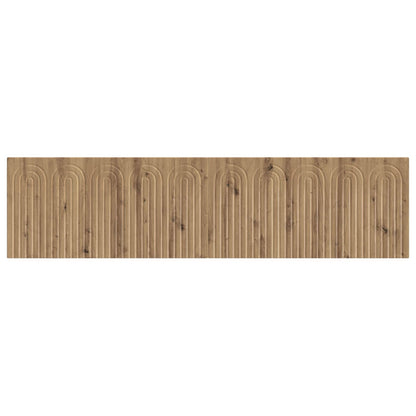 Wall-Mounted Headboard ALKMAAR Artisan Oak Engineered Wood
